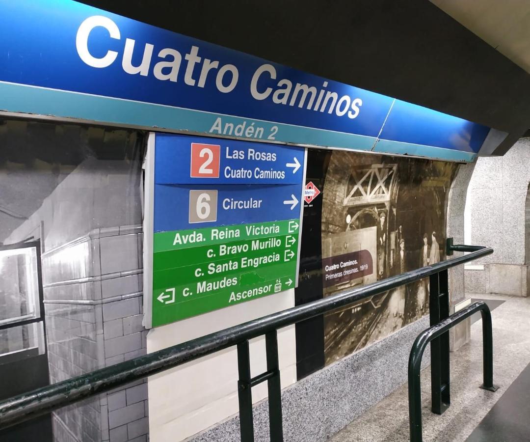 Luminoso Cerca 4 Caminos- Apartamento Reina Victoria Мадрид Экстерьер фото